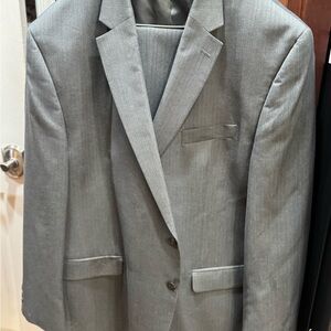 Chaps Charcoal Gray Men's Suit Jacket
